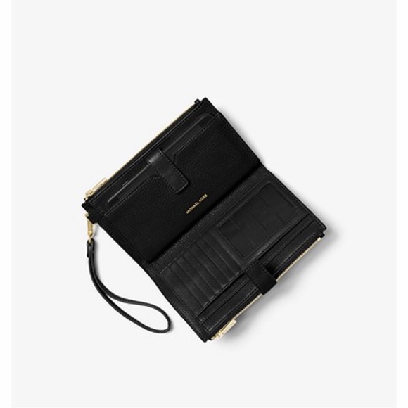 Micheal Kors - Adele Leather Smartphone Wallet Black - Picture 2 of 4